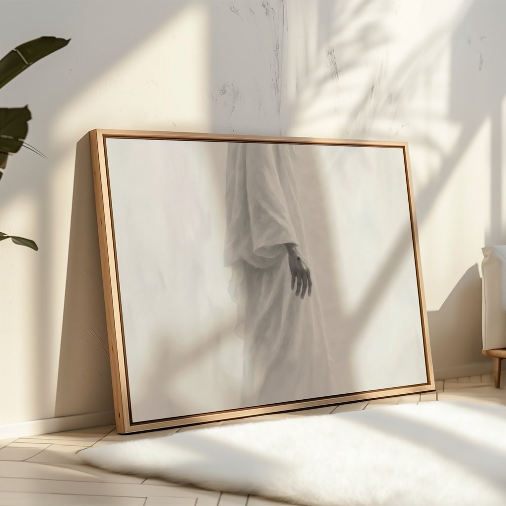 The Silent Proof B&W - Canvas