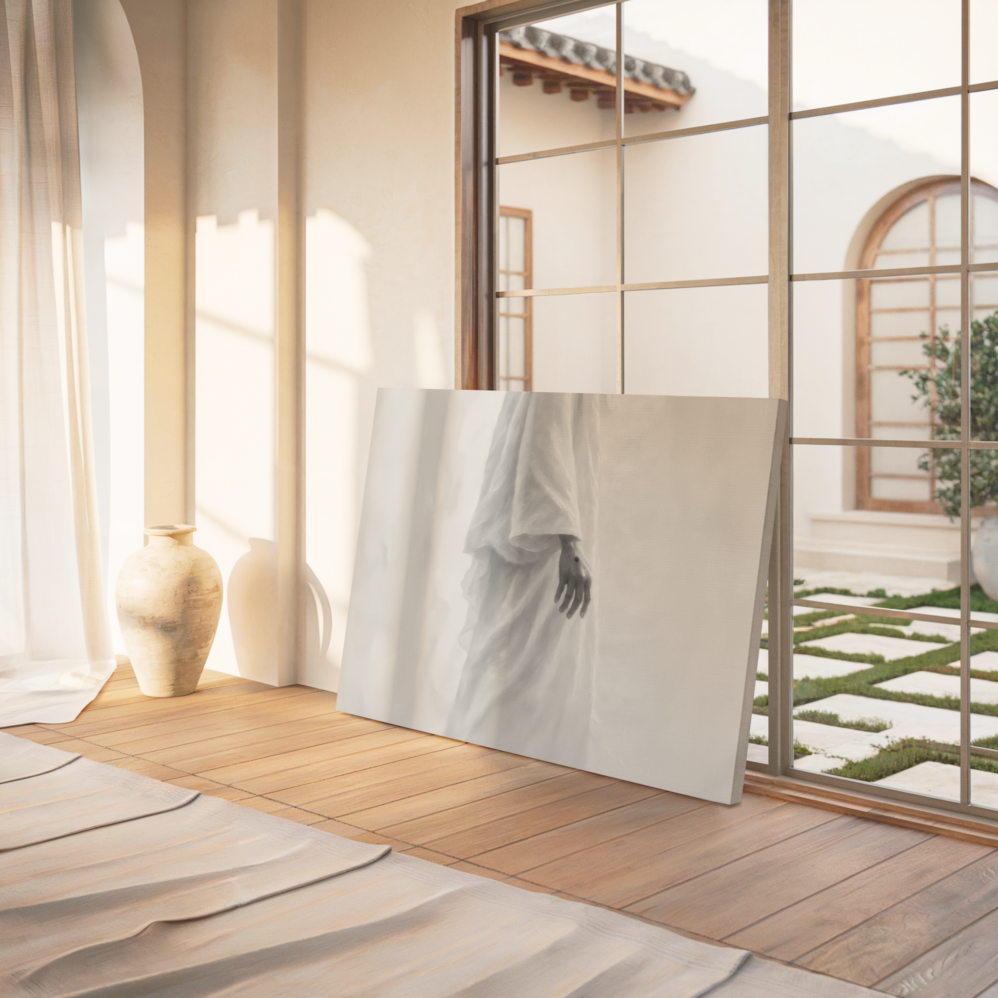 The Silent Proof B&W - Canvas