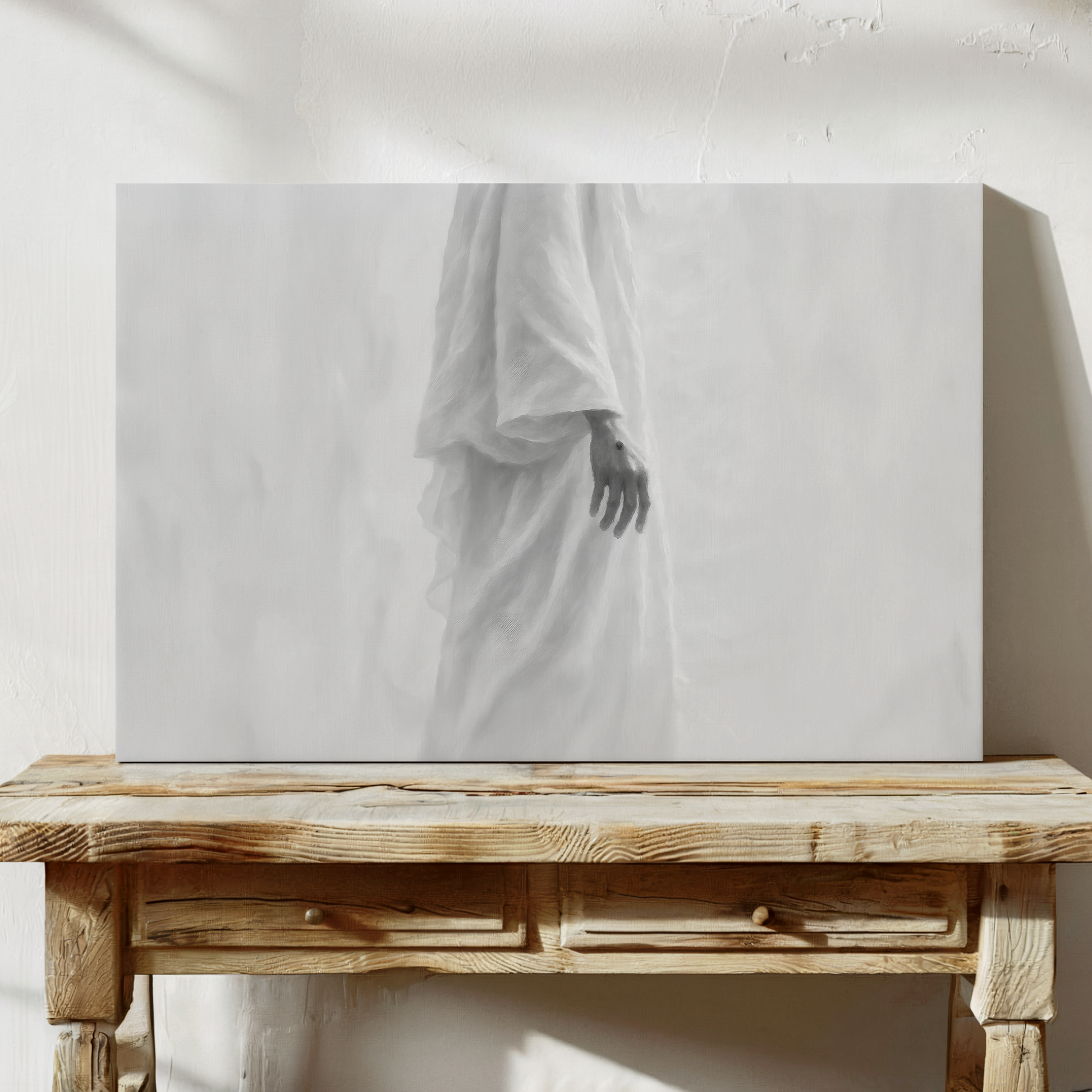 The Silent Proof B&W - Canvas