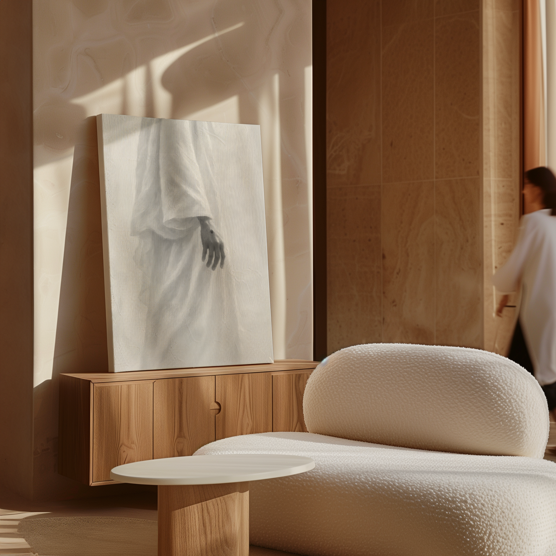 The Silent Proof B&W - Canvas