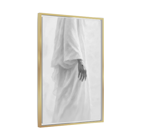 The Silent Proof B&W - Canvas